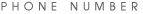Phone Number